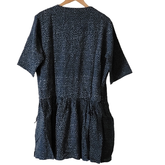 NEW One Teaspoon Starry Night Navy V-Neck Wrap Dress - Picture 4 of 11
